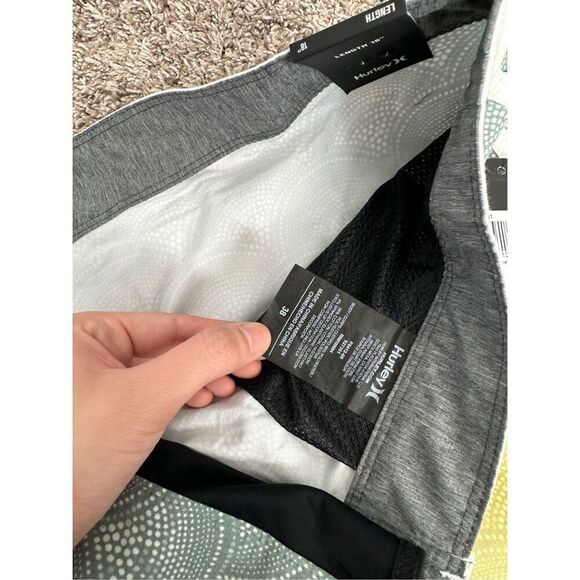 NWT Hurley Men's Pescado Beachside 18" Boardshorts Swim Shorts Men’s size 38 - Picture 14 of 14